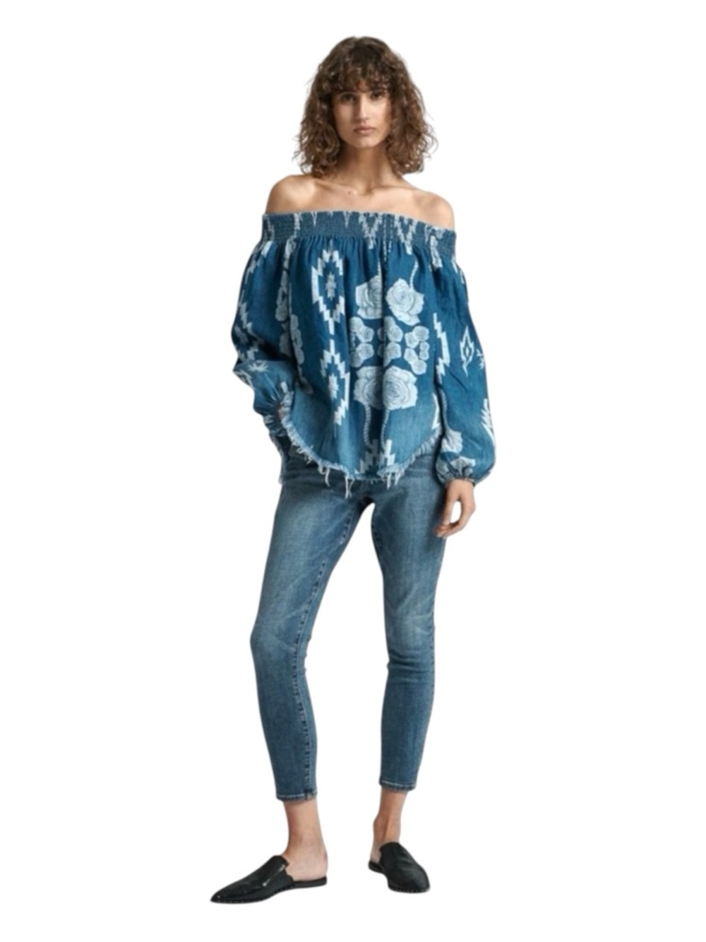 ONE X TEASPOON St. Lucia Sugar Top, Size M.
